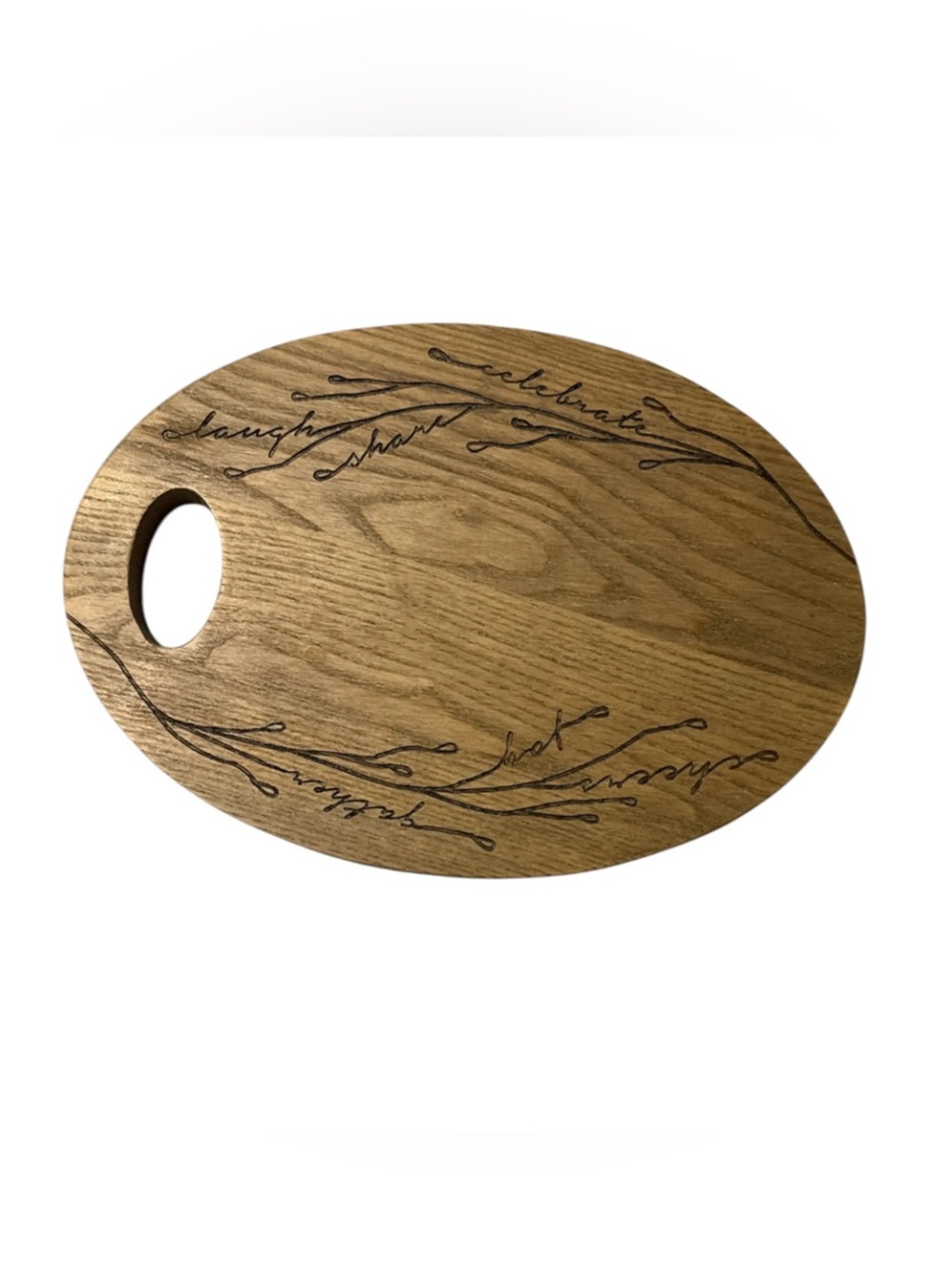 Pampered Chef Ash Wood Serving Board